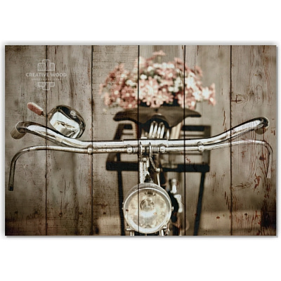 Картины Велосипеды - Ретро велосипед, Велосипеды, Creative Wood